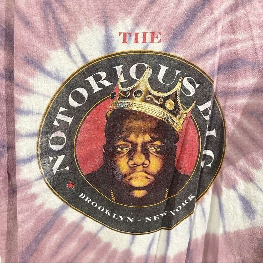 Notorious BIG Tie Dye Shirt - Picture 2 of 5